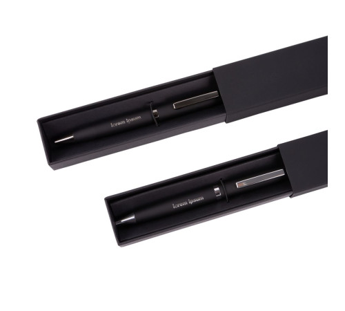 Ручка шариковая Inkish Chrome, черная