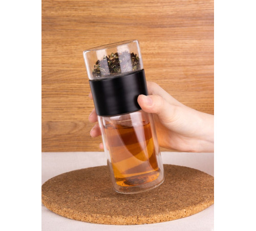 Бутылка для заваривания Cultivar, черная