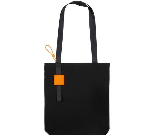 Лейбл из ПВХ Dzeta, L, оранжевый неон