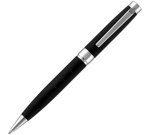 Ручка шариковая Broad Ring Soft Touch, черная