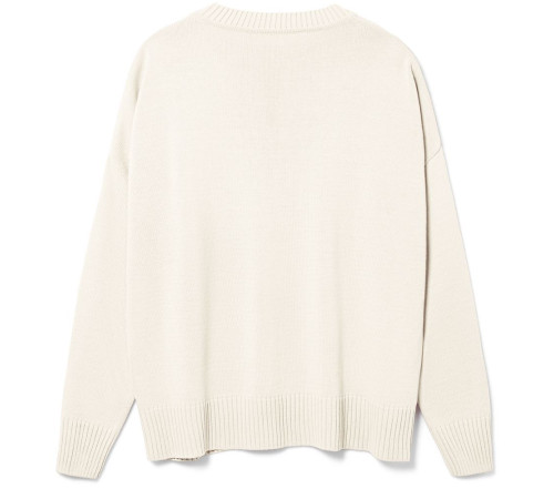 Джемпер оверсайз унисекс Stated в сумке, белый (молочный)