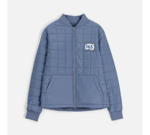 Куртка унисекс Warmbridge, синяя (джинс)