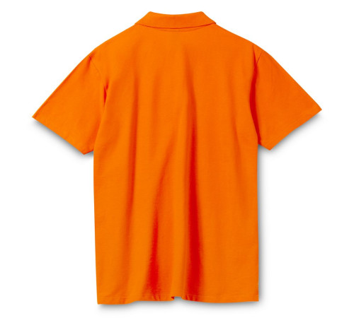 Рубашка поло мужская Spring 210, оранжевая