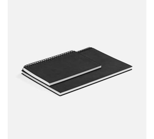 Ежедневник Notera Maxi, недатированный, черный