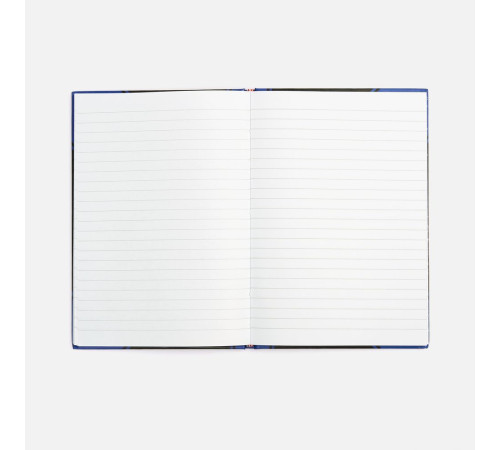 Блокнот Accenti, черный с синим