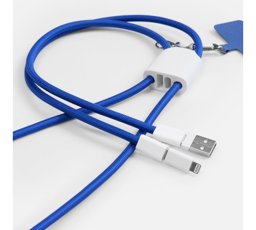 Кабель-ланьярд energyFlex Pro, синий