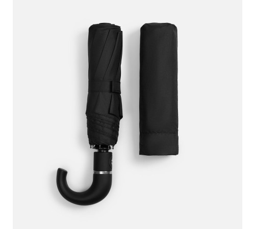 Зонт складной Hooklook, черный