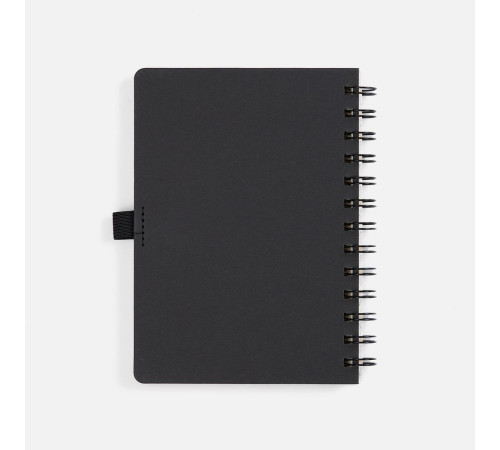 Блокнот на спирали Intrigo, белый