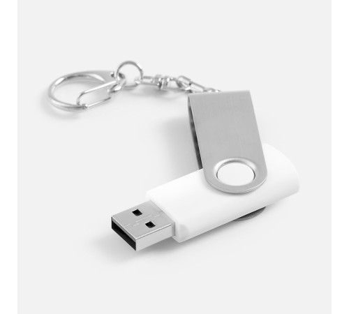 Флешка Twist, белая, 8 Гб