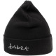 Шапка с вышивкой Drunk, черная
