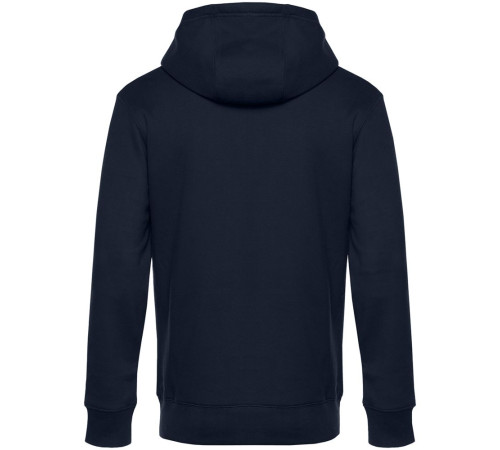 Толстовка с капюшоном унисекс King, темно-синяя