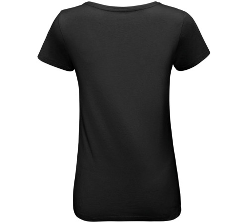 Футболка женская «Арт-рокстар. Kiss Me», черная