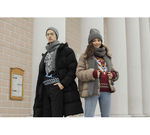 Шарф Nordkyn, серый