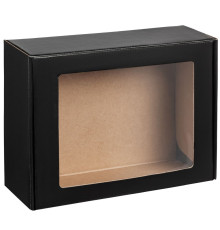 Коробка с окном Visible, черная