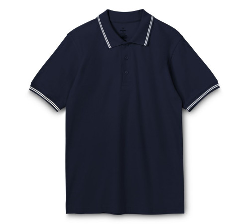 Рубашка поло Virma Stripes, темно-синяя