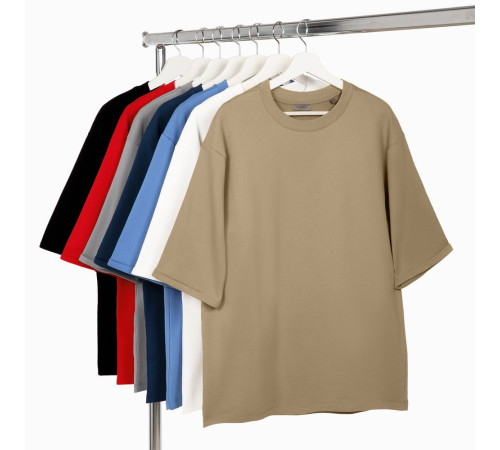 Футболка оверсайз унисекс Kosmos 2.0, красная