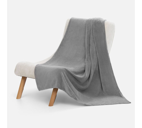 Плед Plush, серый