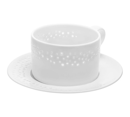 Чайная пара Coralli Luziano, белая