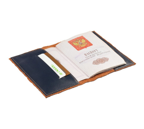 Обложка для паспорта Palermo, синяя