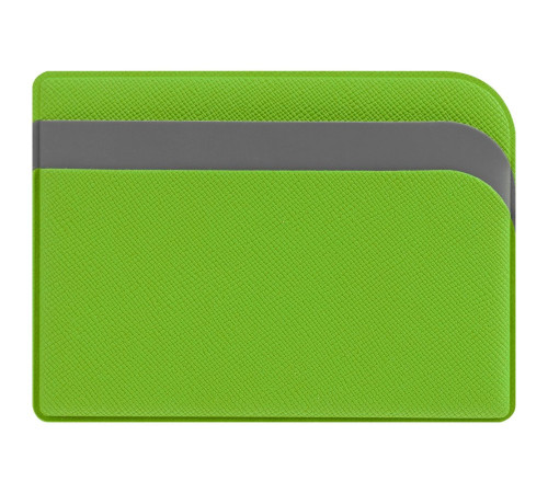 Чехол для карточек Dual, зеленый
