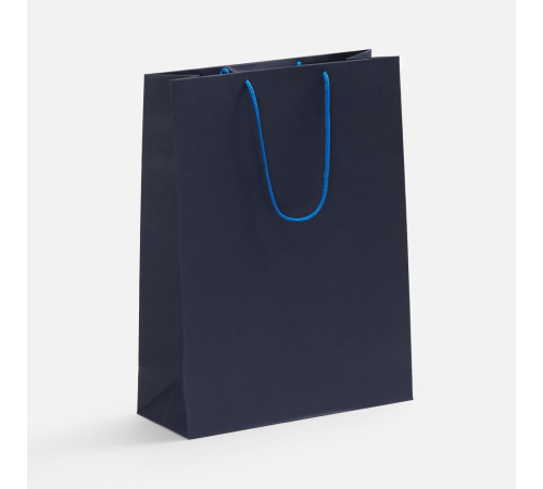 Пакет бумажный Porta XL, темно-синий