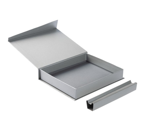 Коробка Duo под ежедневник и ручку, серая