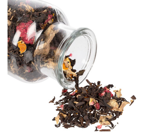 Чай «Сокочай», мини, черный с имбирем, апельсином и малиной