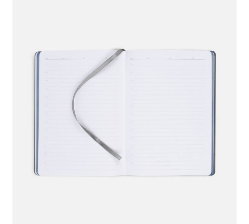 Ежедневник Frame, недатированный,синий с серым