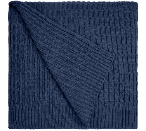 Плед Slumberland, синий (джинс)