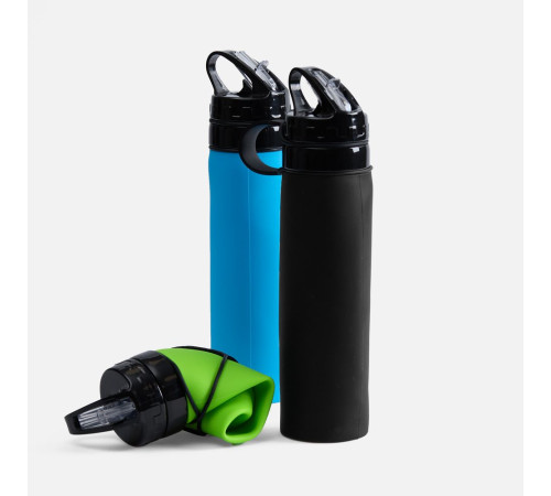 Складная бутылка для воды Langfossen, голубая