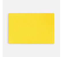 Наклейка тканевая Lunga, L, желтая