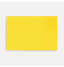 Наклейка тканевая Lunga, L, желтая