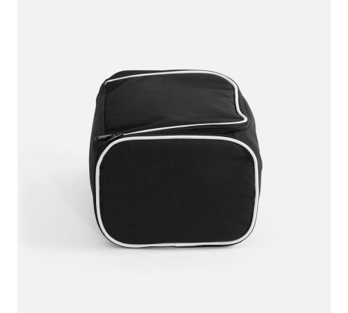 Сумка для обуви Equipex, черная с белым