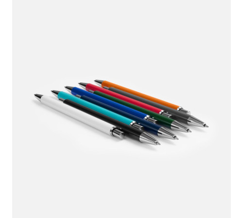 Ручка шариковая Slim Beam, серая