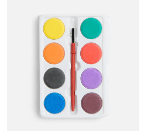 Краски Artmony, 8 цветов с кисточкой