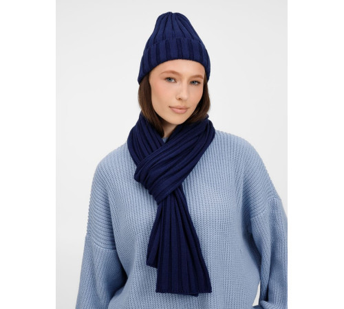 Шарф Metelitsa, темно-синий (сапфир)