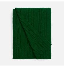 Плед Remitti, глубокий зеленый