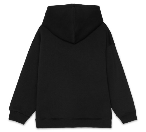 Худи детское оверсайз Junipero, черное