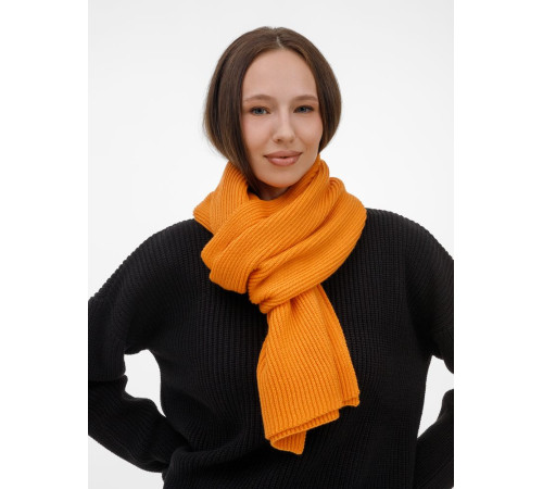 Шарф Nobilis Mono, оранжевый (абрикос)