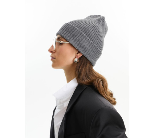 Шапка Bernard, серый меланж