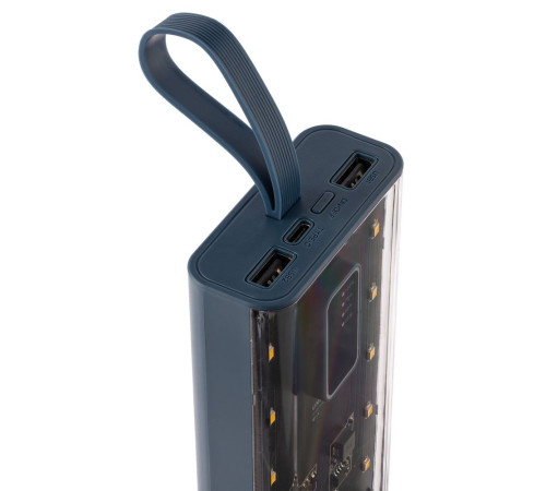 Аккумулятор Trellis Flat 10000 мАч, синий