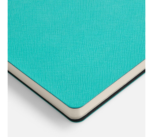 Ежедневник Lungo, недатированный, бирюзовый