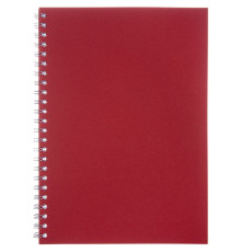 Блокнот Salvador в клетку, красный