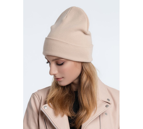 Шапка Real Talk, бежевая