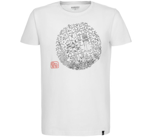 Футболка «Качели», белая