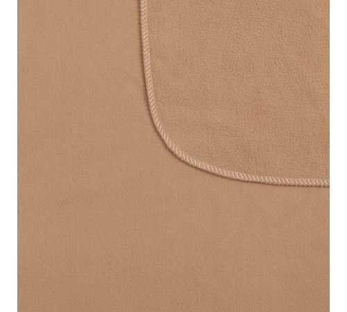 Флисовый плед Warm&Peace, бежевый