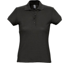 Рубашка поло женская Passion 170, черная