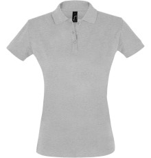 Рубашка поло женская Perfect Women 180 серый меланж