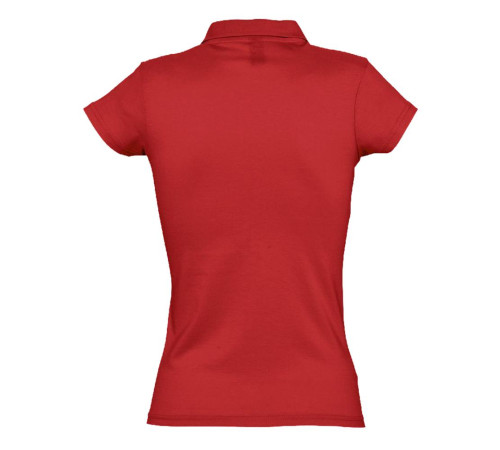 Рубашка поло женская Prescott Women 170, красная