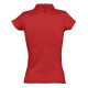 Рубашка поло женская Prescott Women 170, красная